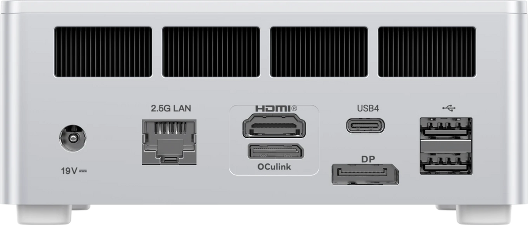 Achterpaneel van de UM880 Plus